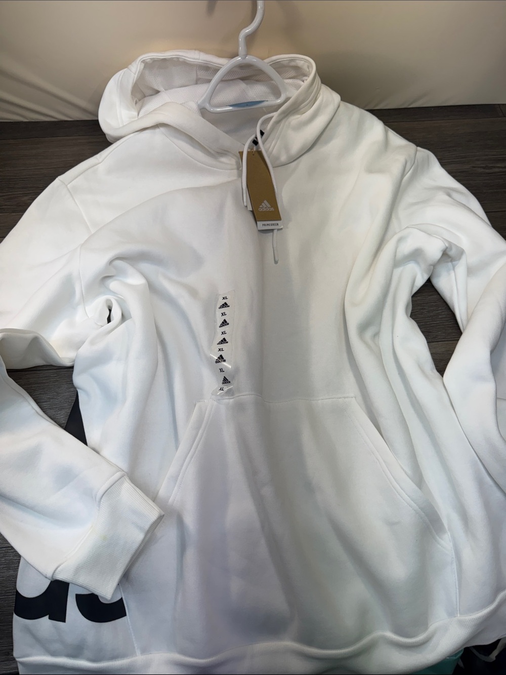 adidas White Men's Hoodie X large